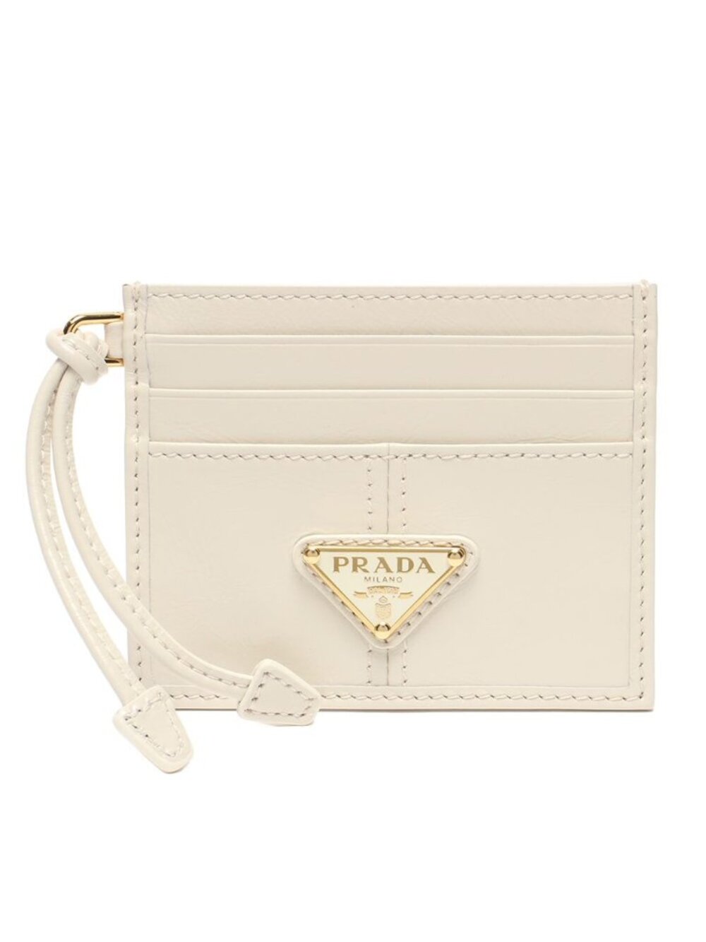 Prada Card Case Soft Looks Leather